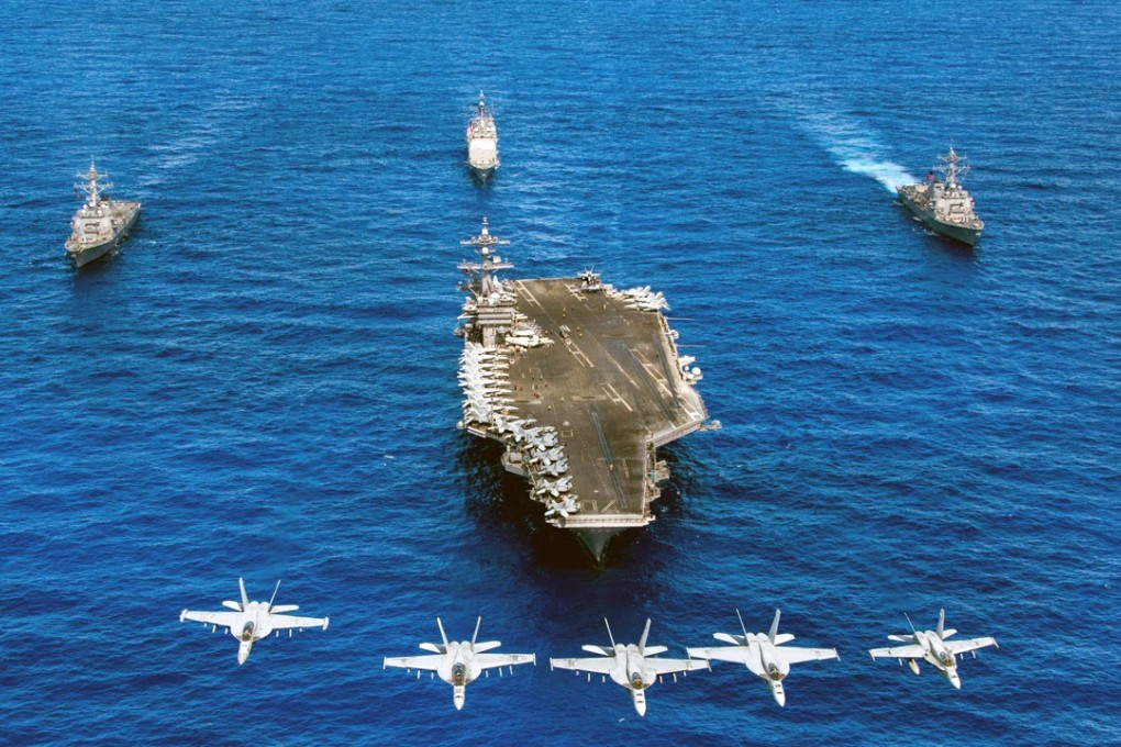 A US Navy patrol in the western Pacific. Photo: AFP