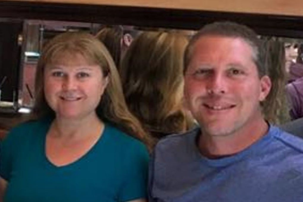 Steven and Linda Kologi (pictured), 44 and 42, were shot dead in their New Jersey home just before New Year's Eve, along with their 18-year-old daughter and a family friend. Police believe their son committed the crime. Photo: Facebook