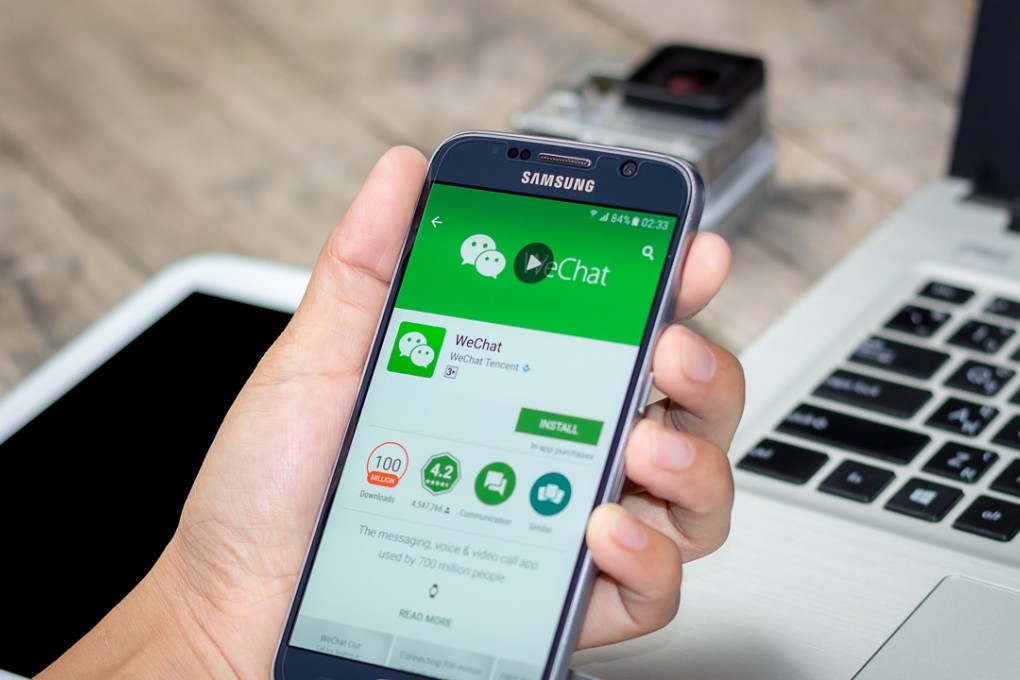 Internet giant Tencent Holdings has denied that its popular WeChat app stores the conversation history of its users. Photo: Shutterstock