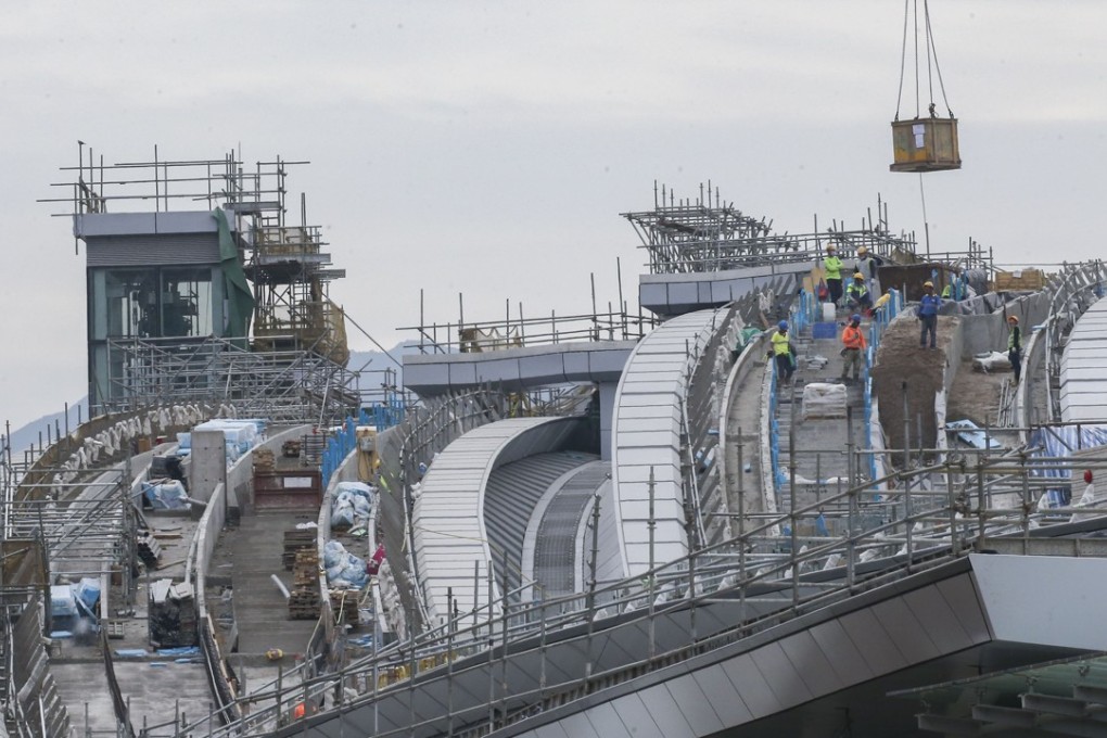 The West Kowloon terminus of the Guangzhou-Shenzhen-Hong Kong Express rail link. Photo: David Wong