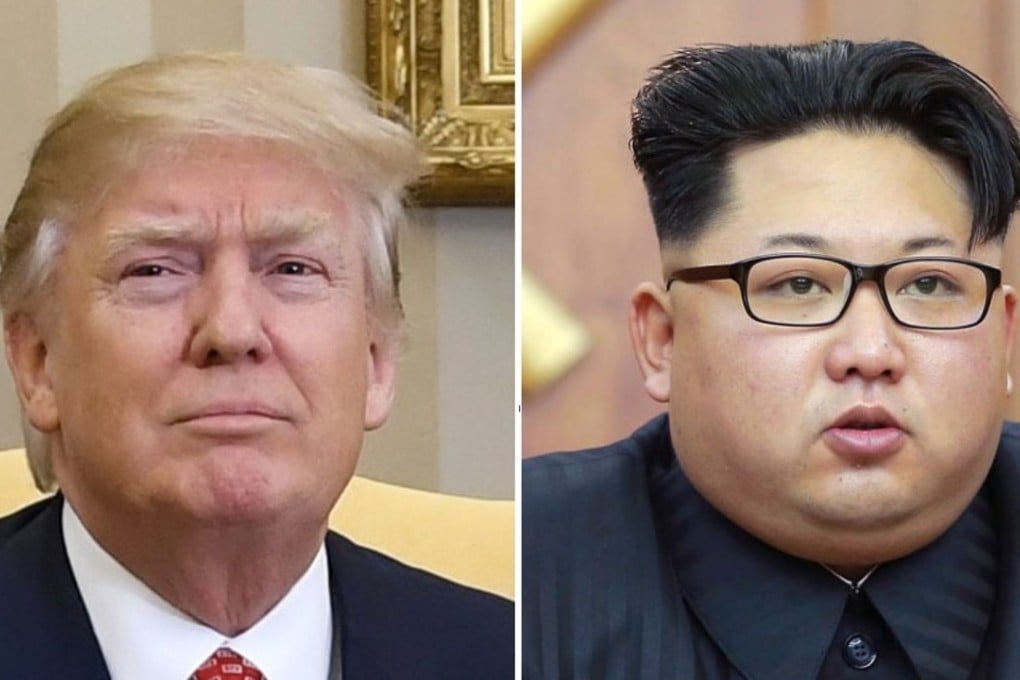 US President Donald Trump and North Korean leader Kim Jong-un. Photos: Kyodo