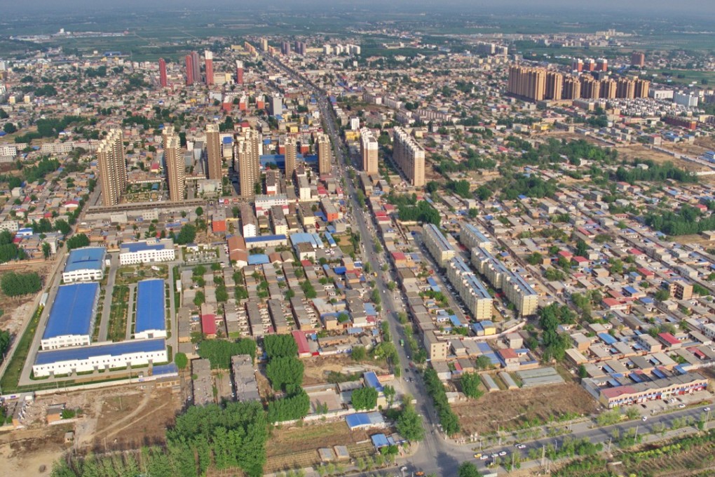 China is developing a massive hi-tech hub three times the size of New York City in the northern province of Hebei. Photo: Xinhua