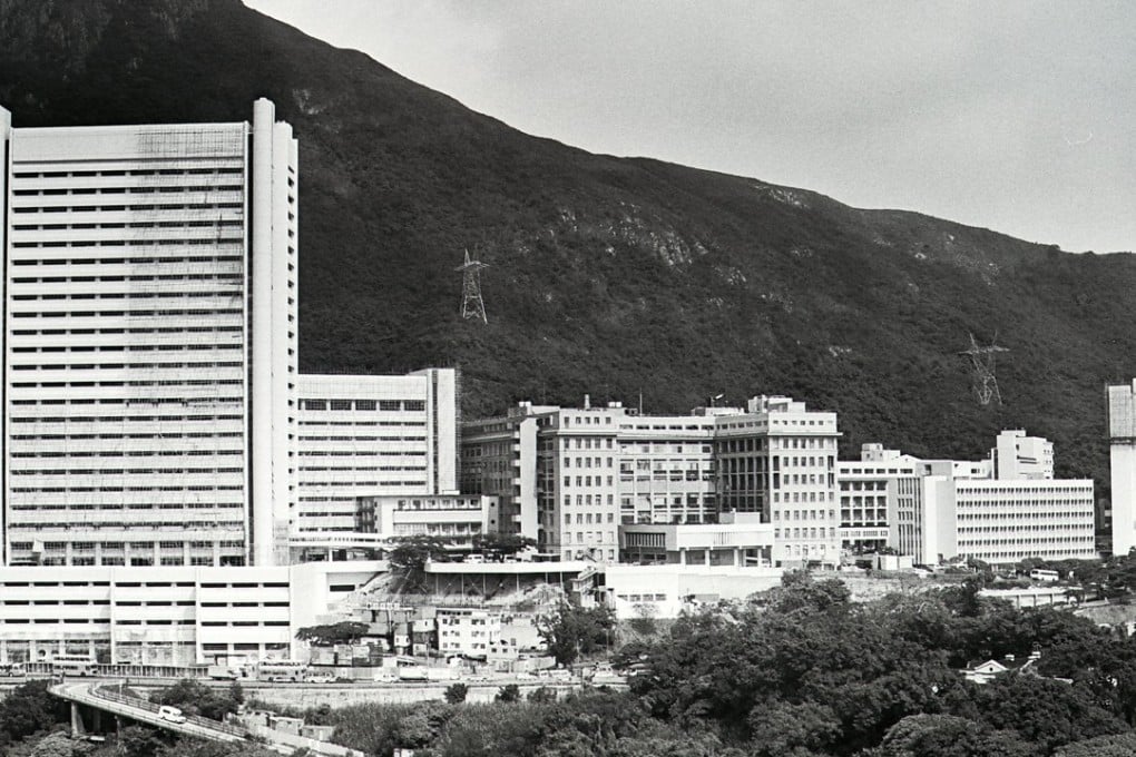 Queen Mary Hospital, in Pok Fu Lam, Hong Kong Island.