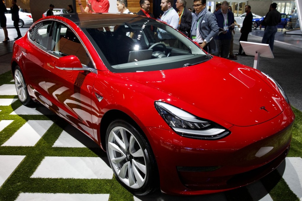 The Model 3 is critical to Tesla’s long-term success, as it is the most affordable of its cars to date, starting at US$35,000. Photo: Bloomberg
