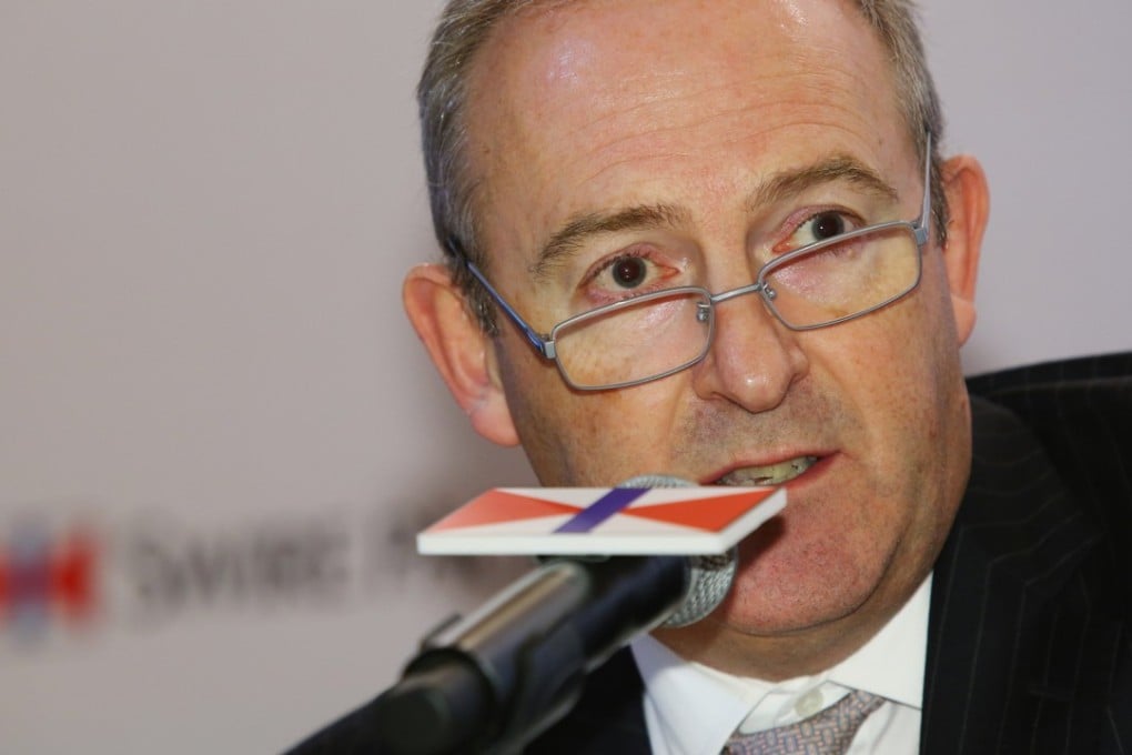 Guy Bradley, CEO of Swire Properties, said the company supports the Hong Kong government’s effort to develop the city’s green capital market. Photo: Edmond So