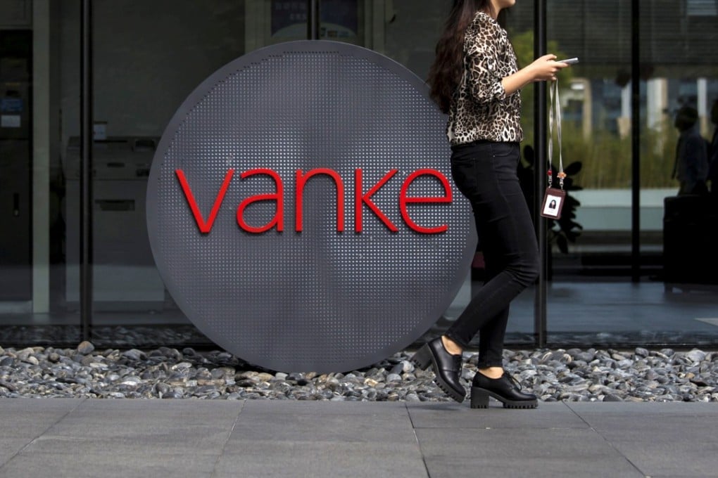 The China Vanke headquarters in Shenzhen, in south China's Guangdong province. Photo: Reuters