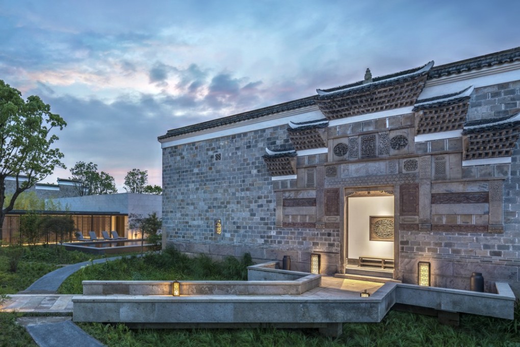 An antique villa at the Amanyangyun, in Shanghai.
