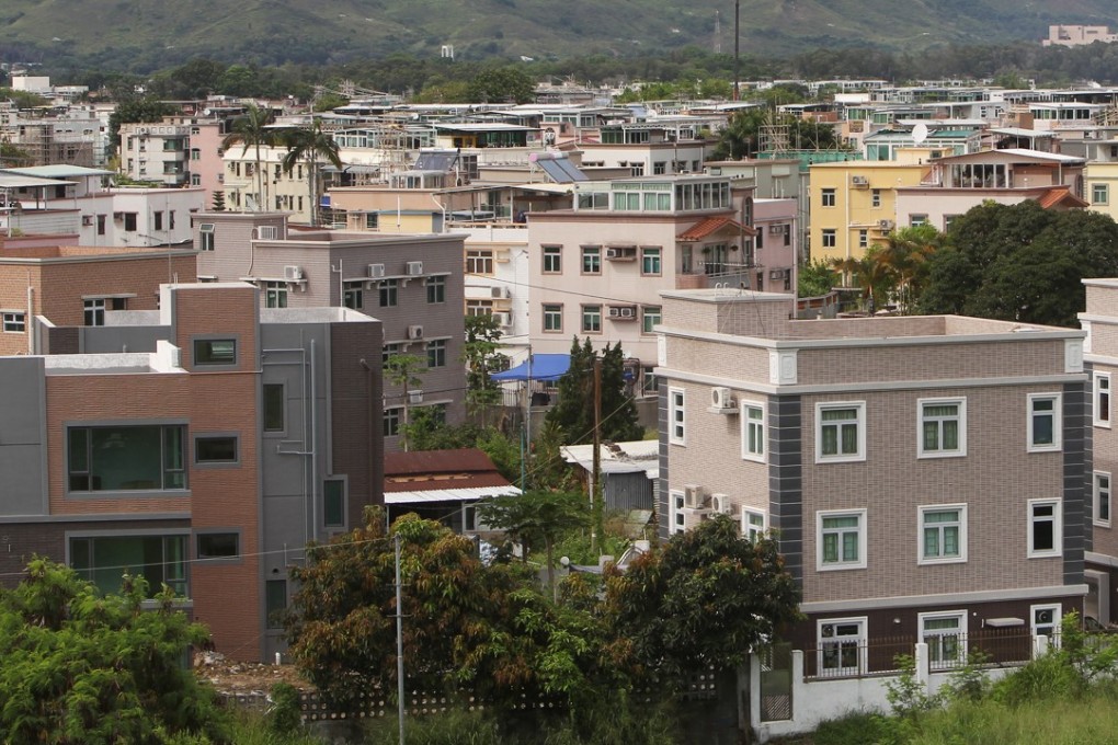 Hong Kong’s small-house policy allows indigenous male residents of old villages in the New Territories to build a village house once they reach 18 years old. Photo: Sam Tsang