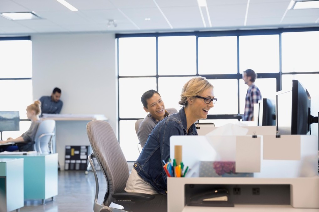Building good relationships with your colleagues and boss can help relieve the anxiety of going into work on a Monday. Photo: Alamy