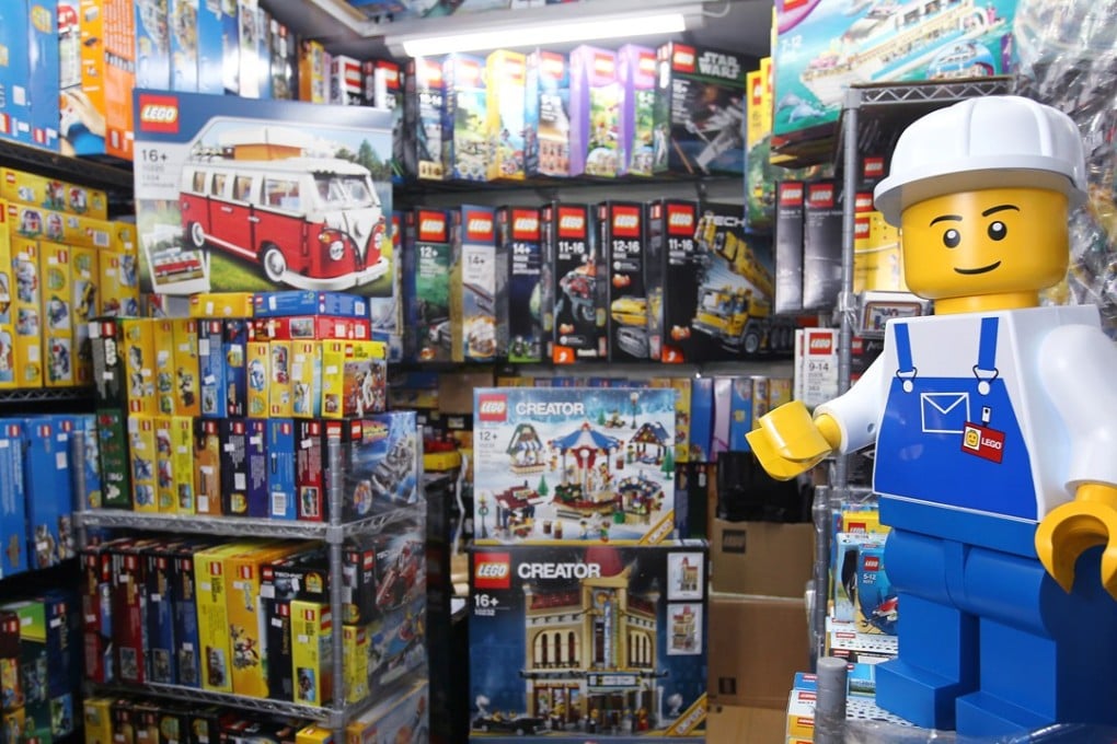 Interior of Fun House, a big Lego dealer, in Hong Kong’s Mong Kok district. Photo: SCMP Pictures