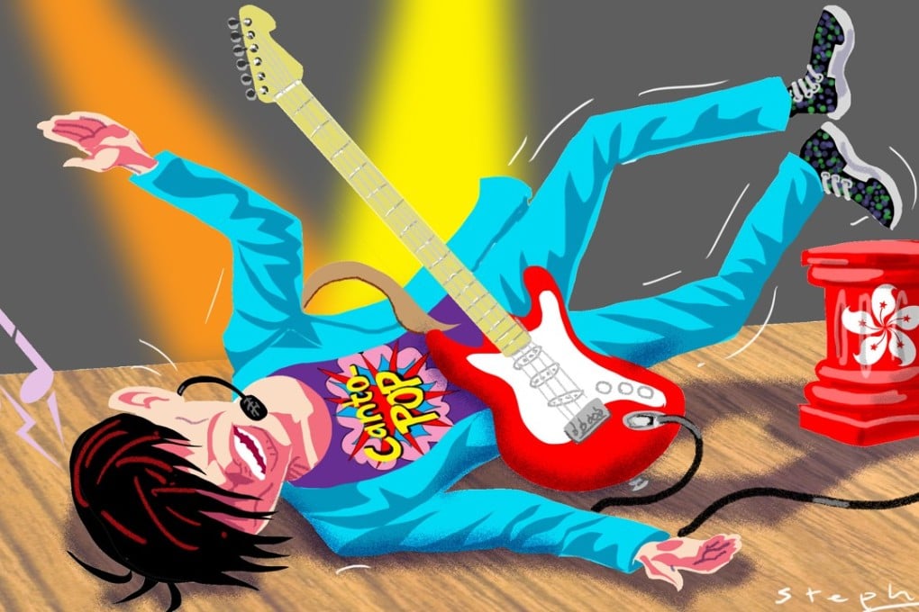The glory days of Canto-pop seem to be in the past. Illustration: Craig Stephens