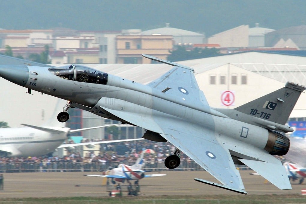 The JF-17 Thunder is a low-cost combat aircraft designed in China and assembled in Pakistan. It is set to replace Pakistan’s ageing fleet of Dassault Mirage III/5 fighter jets by 2020. Photo: Handout