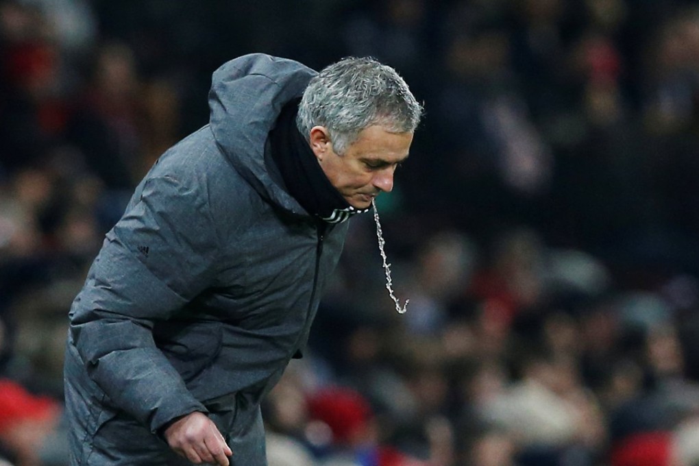 Jose Mourinho has continued his war of words with Antonio Conte. Photo: Reuters
