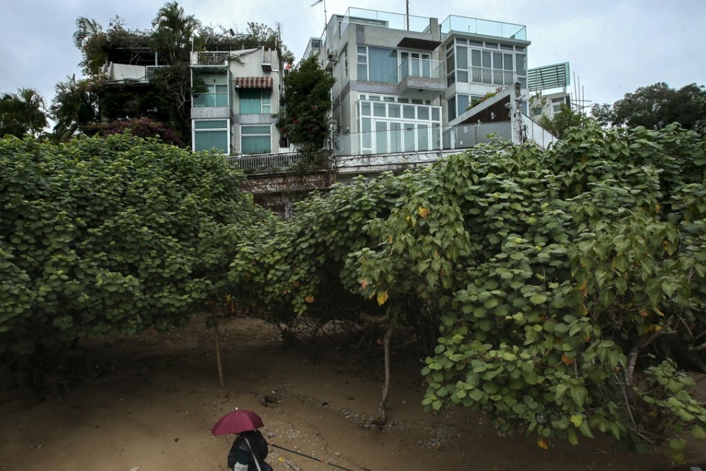 Teresa Cheng’s house (middle unit) at Village de Mer in Tai Lam, Tuen Mun. Photo: David Wong