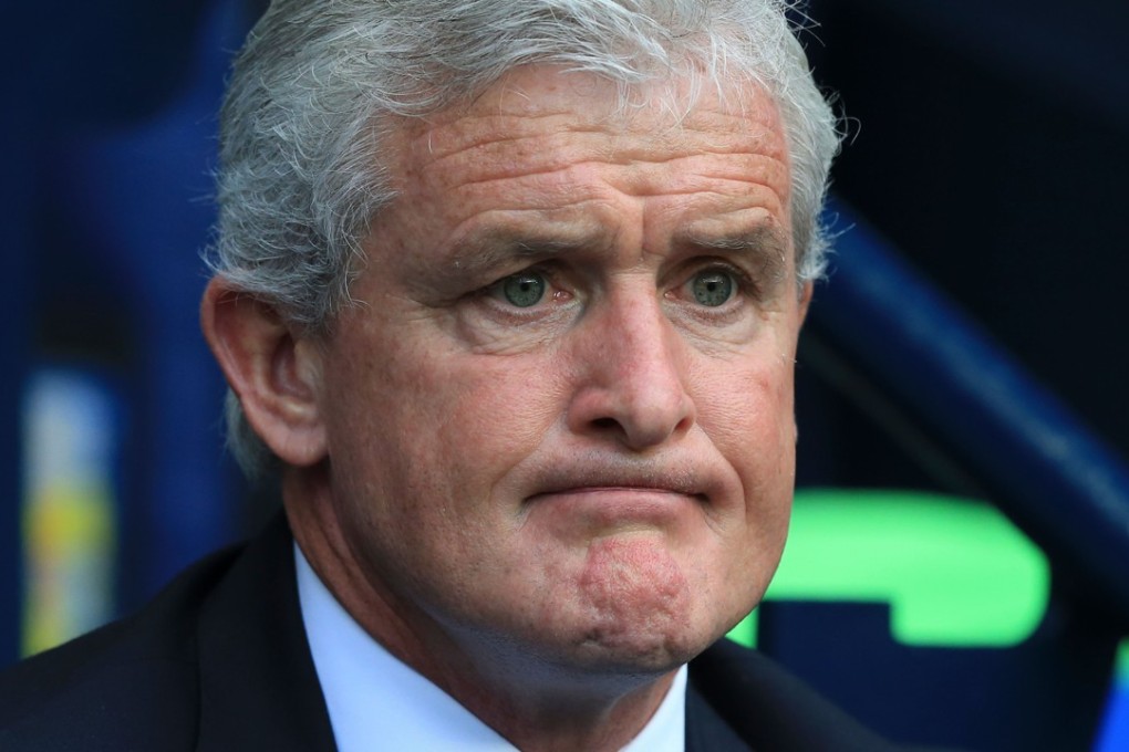 Stoke City have parted company with Mark Hughes after their third round FA Cup exit. Photo: AFP