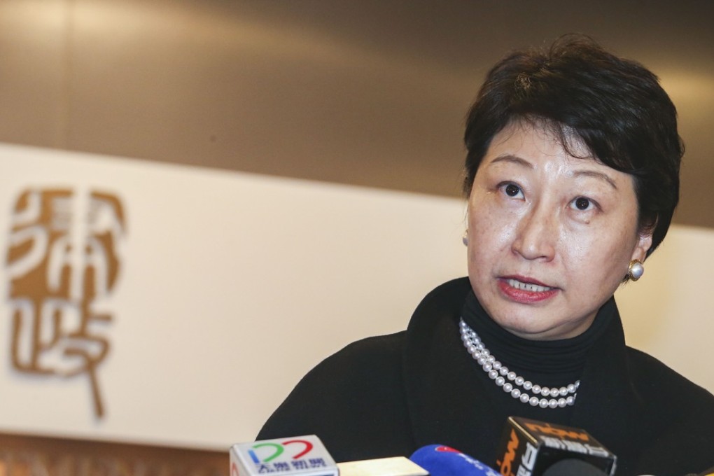 Justice Minister Teresa Cheng Yeuk-wah. Photo: David Wong
