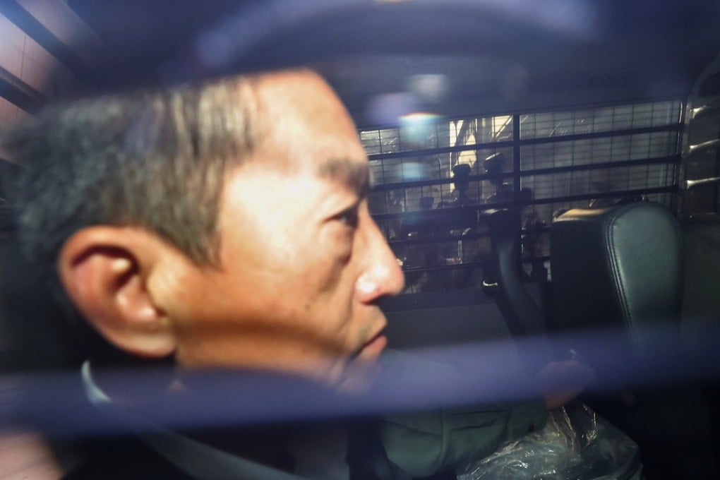 Retired police superintendent Frankly Chu arriving at Eastern Court in Sai Wan Ho last week. Photo: Winson Wong