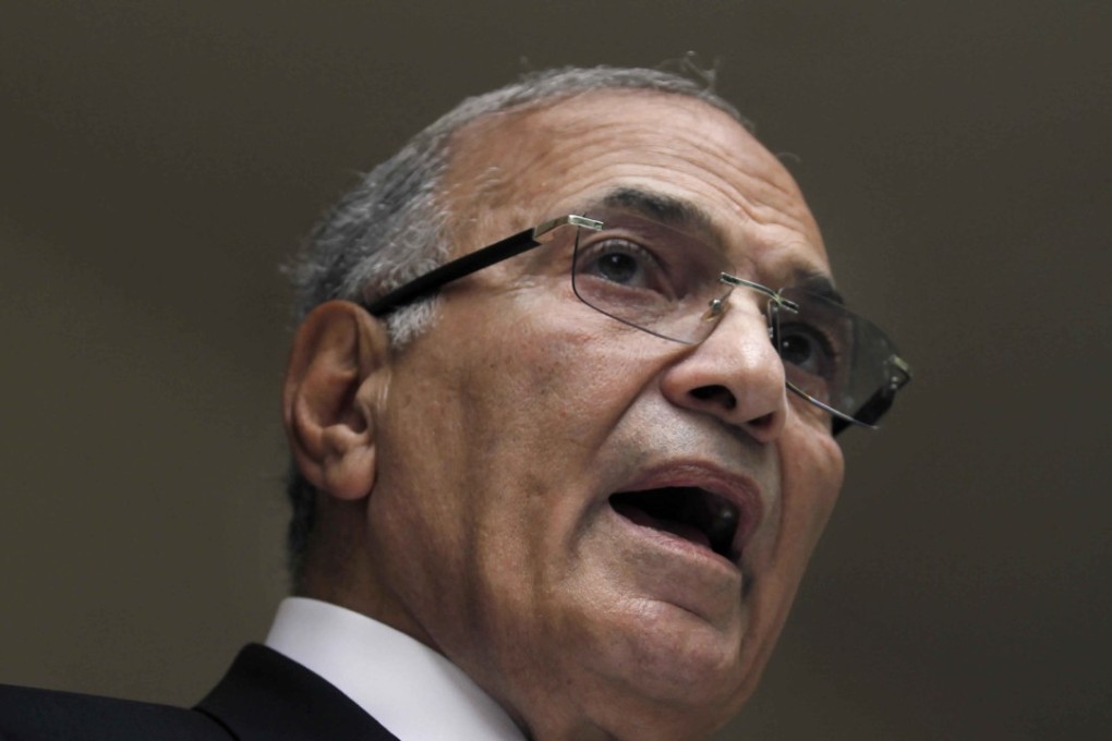 Egypt’s former prime minister Ahmed Shafiq said that he would not now be a candidate in this year’s presidential election, reversing a previous pledge to stand. File photo: AP