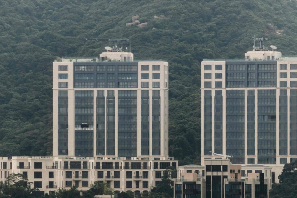 The Mount Nicholson luxury housing development on The Peak, which has Asia’s three most expensive homes by floor area. Photo: AFP