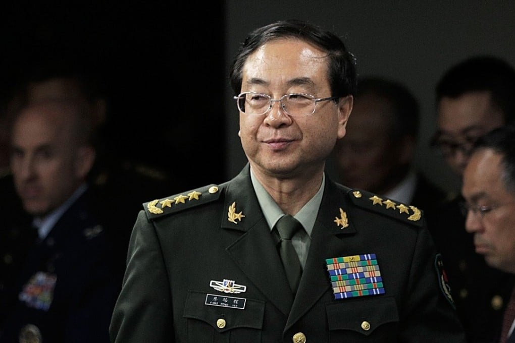 Former Chinese general Fang Fenghui will be prosecuted by the military for alleged graft. Photo: AFP