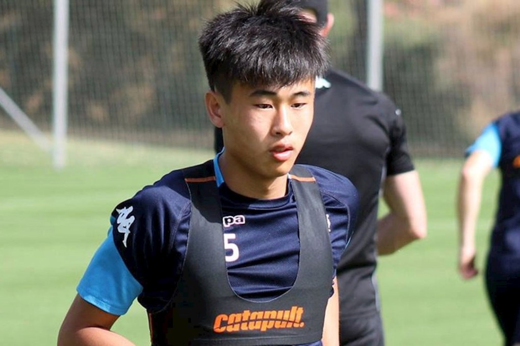 Dai Wai-tsun training with Bury. Photo: Bury FC