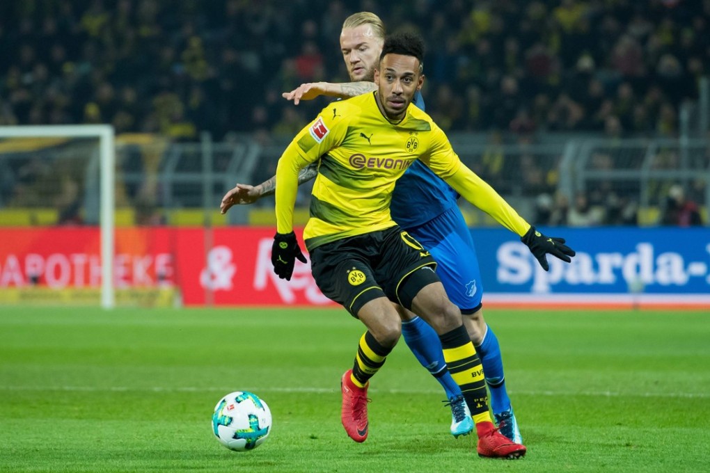 Dortmund's Pierre-Emerick Aubameyang has been linked to a move to China. Photo: AFP