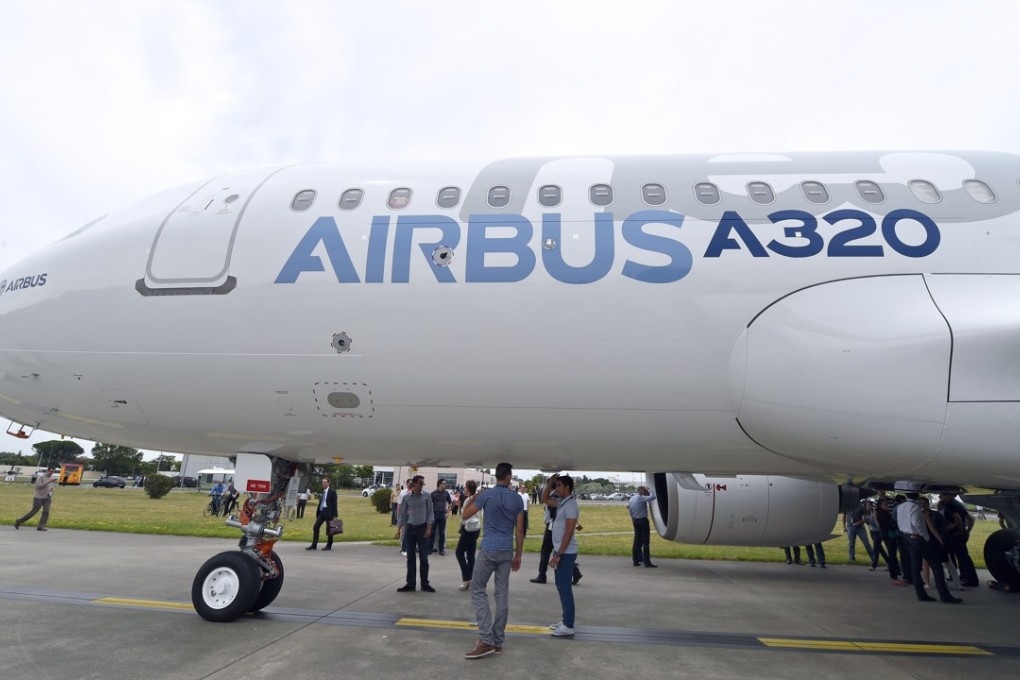 A contract with China for 184 Airbus A320s would be finalised soon, the French president says. Photo: AFP