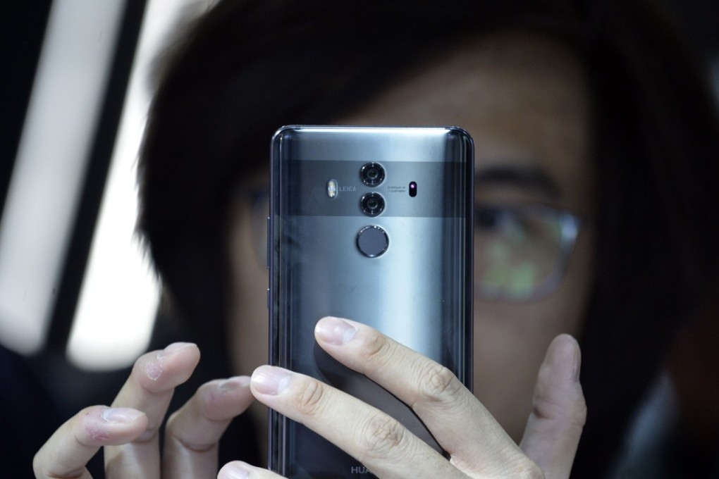 The new Huawei Mate 10 Pro. Photo: EPA-EFE