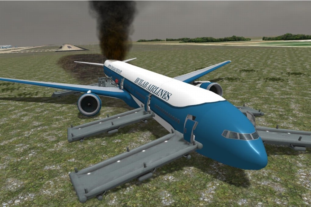 The Prepare for Impact app is simulator game designed to prepare passengers for aircraft emergencies.