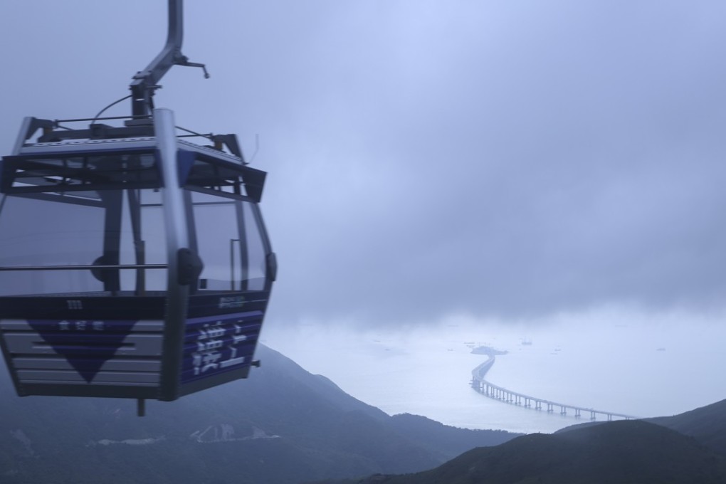 The Ngong Ping 360 cable car. Photo: SCMP / Xiaomei Chen