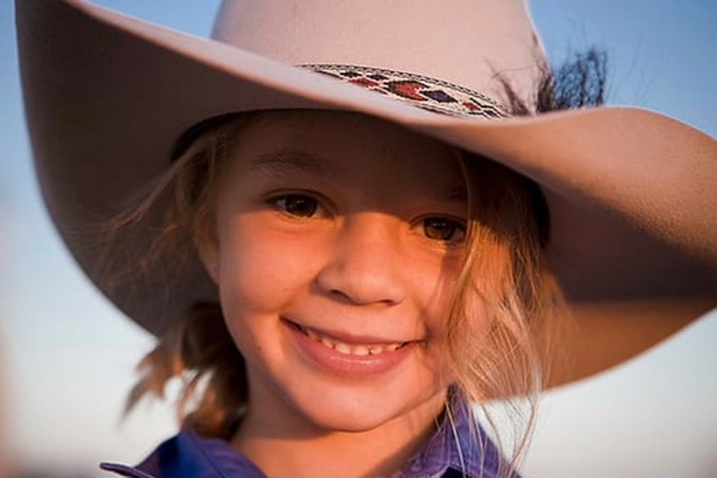 A memorial for 14-year-old Amy Everett, known as Dolly, who was once the face of the wide-brimmed Akubra hat, is being held Friday following her suicide on January 3 after constant harassment. Photo: Akubra Hats