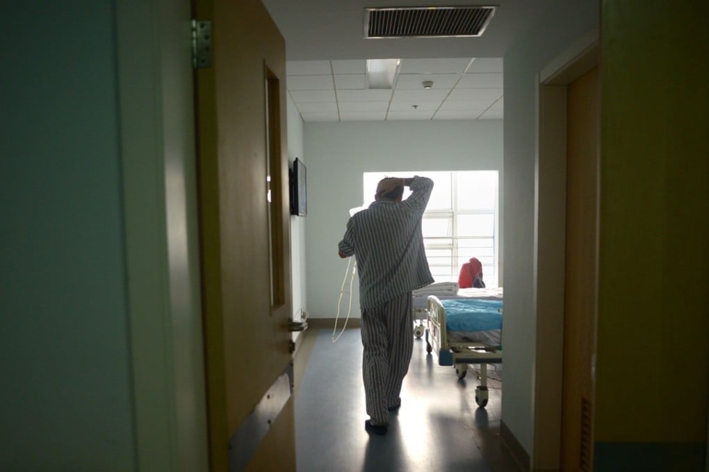 A file picture of a Chinese hospital ward. Photo: AFP