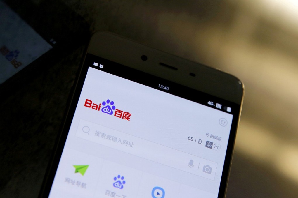 Chinese online search giant Baidu, along with internet companies Ant Financial Services Group and Beijing ByteDance Technology, received a warning from China’s Ministry of Industry and Information Technology over their inadequate user data protection policies. Photo: Reuters