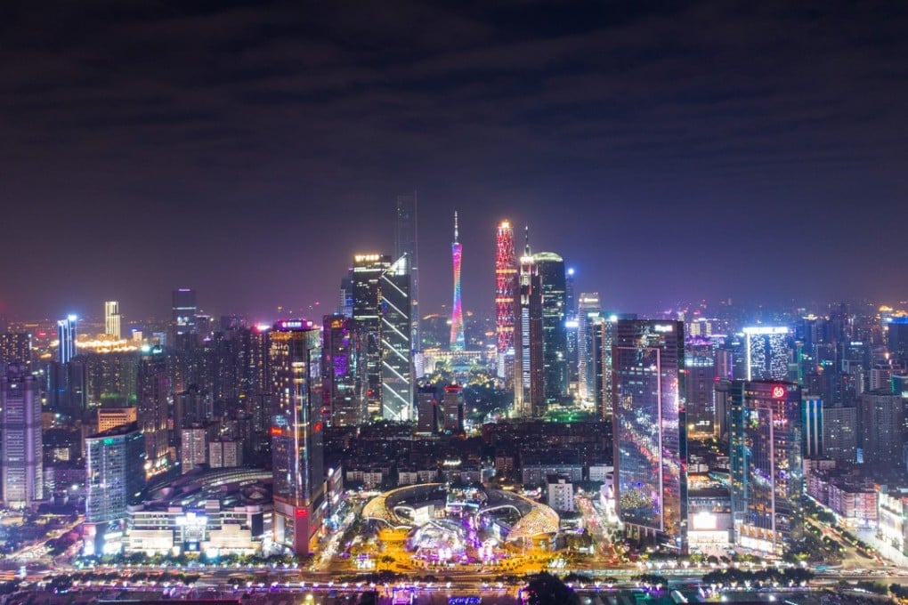 Guangzhou’s economy past the 2 trillion yuan mark last year. Photo: Xinhua