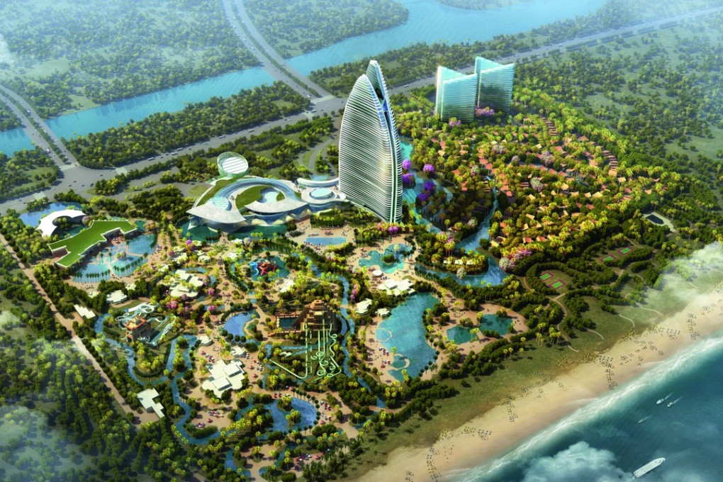 Atlantis Sanya is set to open in April. Fosun has invested about US$1.54 billion into the project. Photo: Handout