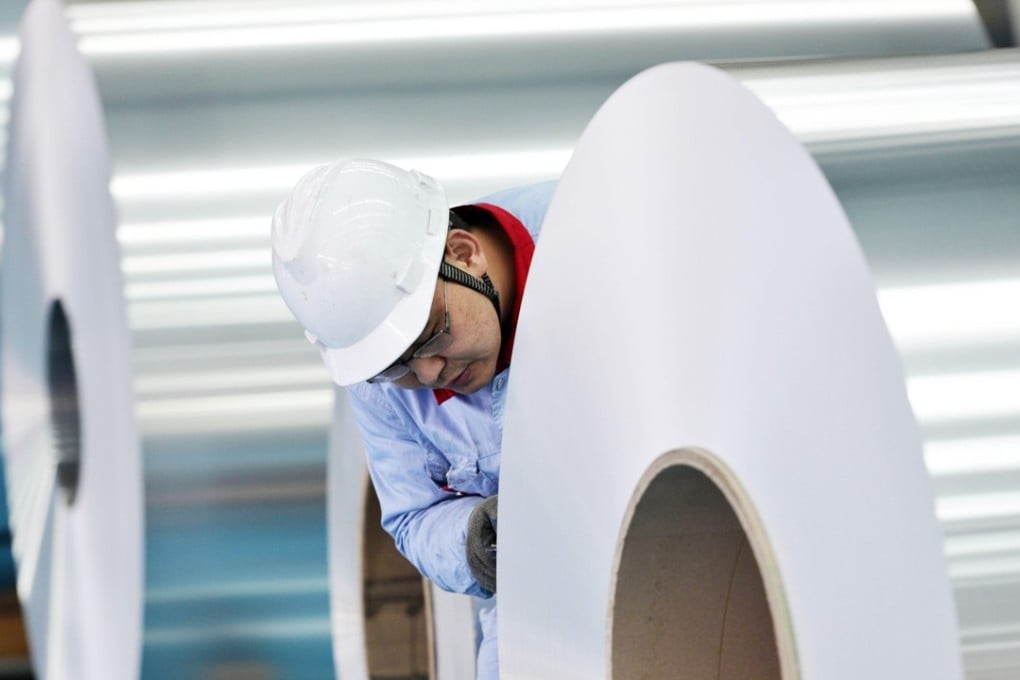 The US International Trade Commission allowed a US investigation to proceed into whether aluminium alloy sheet metal from China was being dumped or unfairly subsidised. Photo: Imaginechina