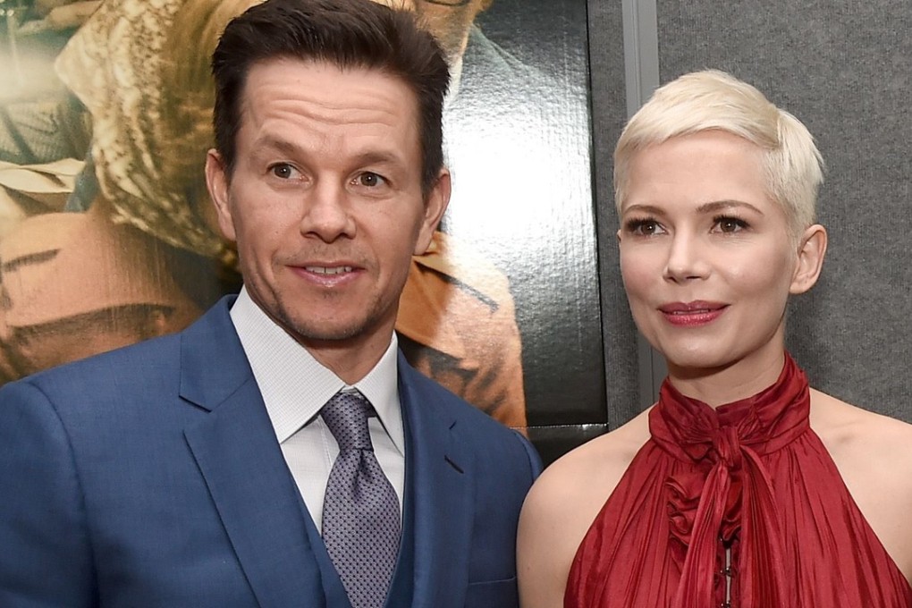 Mark Wahlberg and co-star Michelle Williams. Photo: AFP