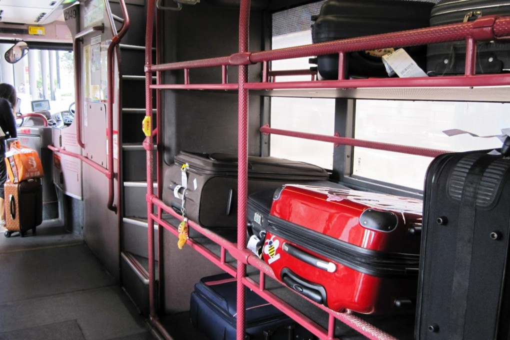 Thieves are thought to target passengers who leave their luggage on the lower deck and then go and sit upstairs. Photo: Handout