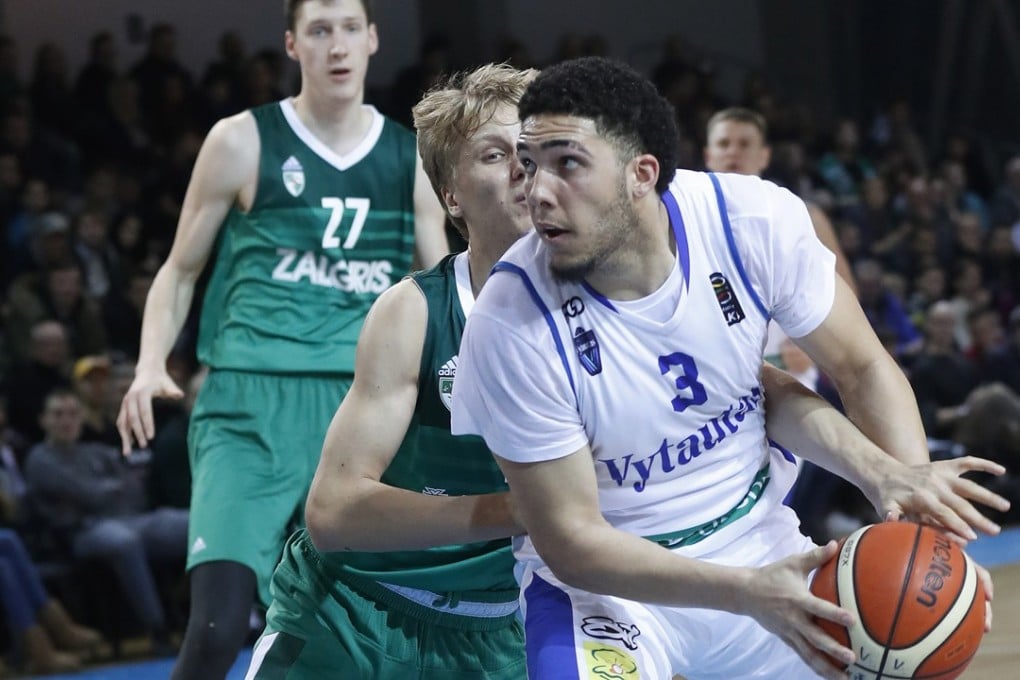BC Prienu Vytautas’s LiAngelo Ball in action. Photo: AP