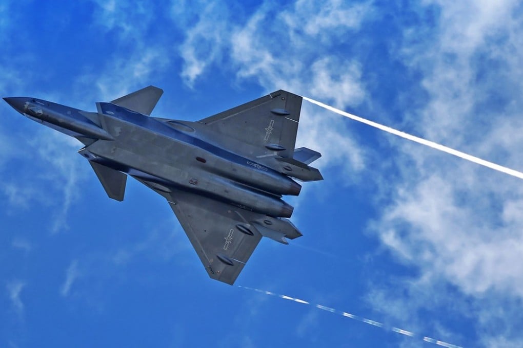 China has been developing the WS-15 turbofan jet engine for use in its J-20 stealth fighter, which made its public debut at the Zhuhai air show in November 2016. Photo: Xinhua