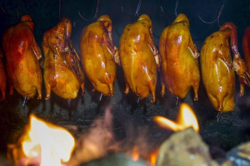 The birds served at Liqun Roast Duck are prepared and cooked in the same way as they were for Qing dynasty Empress Cixi, according to its founder and head chef. Photo: Tom Wang