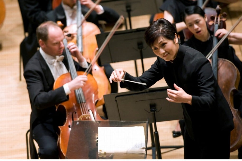 Hong Kong Sinfonietta music director Yip Wing-sie is one of the judges at the 1st Hong Kong International Conducting Competition at City Hall in Central. Photo: Courtesy of HK Sinfonietta