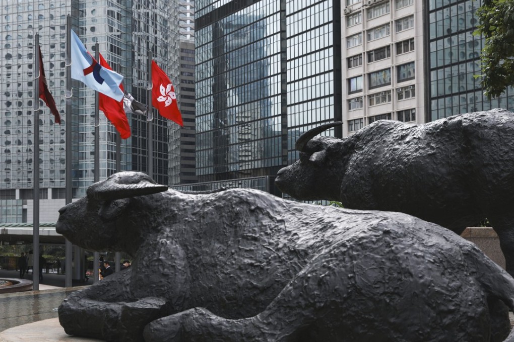 Hong Kong stocks surged past their all-time closing high in early trading on Monday. Photo: Sam Tsang