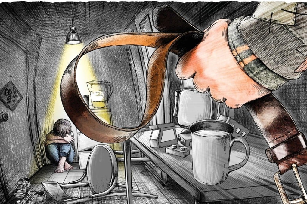 Social Welfare Department’s data shows that in more than five out of 10 cases, the abuser is a parent. Illustration: Lau Ka-kuen
