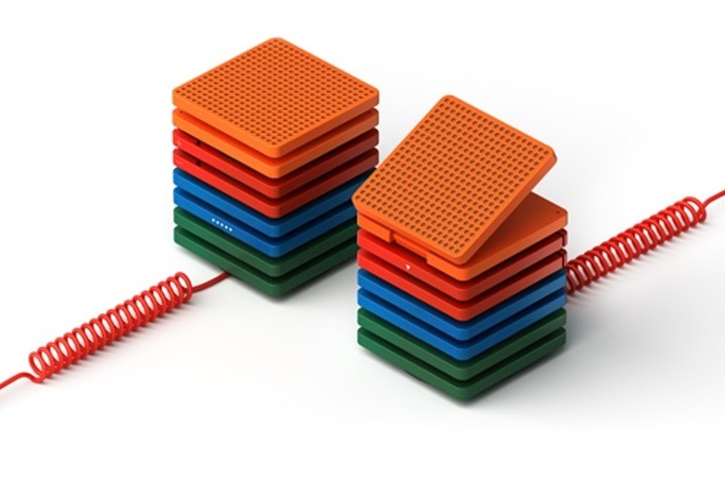 Baidu’s Raven H smart speakers. Photo: Handout