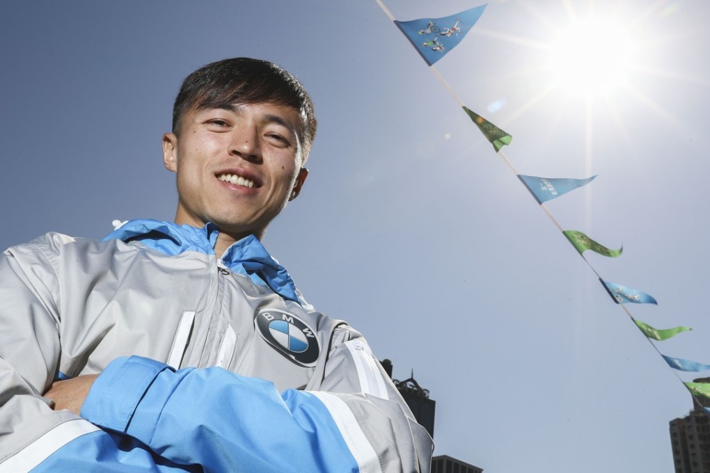 Hong Kong marathon runner Christopher Ngai Kang has set himself a personal best at the upcoming Standard Chartered Hong Kong Marathon. Photo: Nora Tam