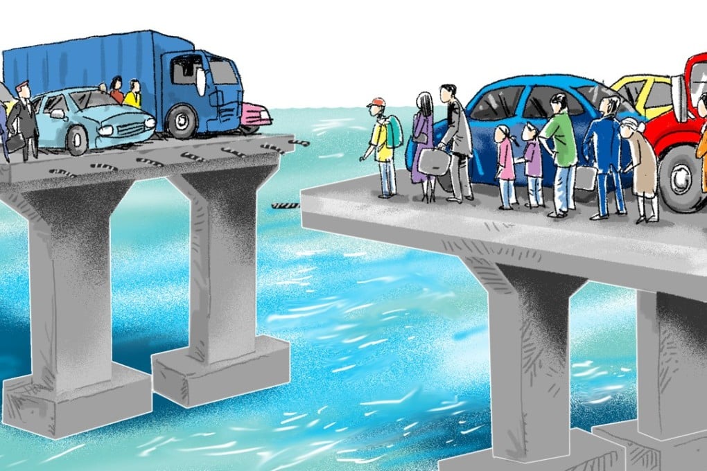 The number of visitors from Macau, Zhuhai and the western Pearl River Delta to Hong Kong is expected to grow. Illustration: Craig Stephens