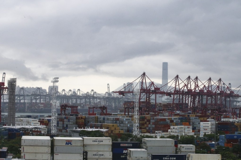 Experts say building above container ports is a better option than having to relocate the entire terminal. Photo: David Wong
