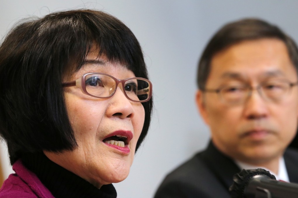 Pamela Chan Wong-shui, chairwoman of the new Insurance Complaints Bureau. Photo: Dickson Lee