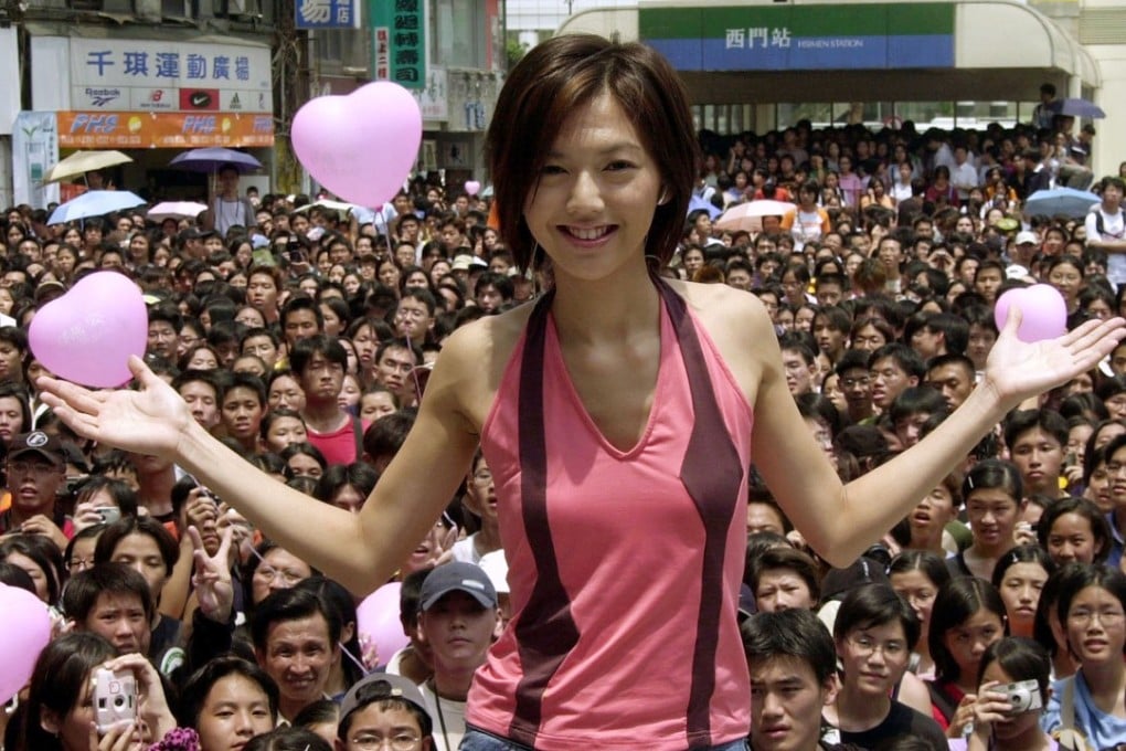 Stefanie Sun at a street concert in Taipei back in 2001. Photo: Reuters